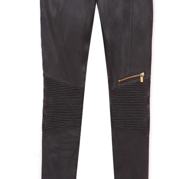 SAM STRETCH LEATHER PANTS - Picture 2 of 4